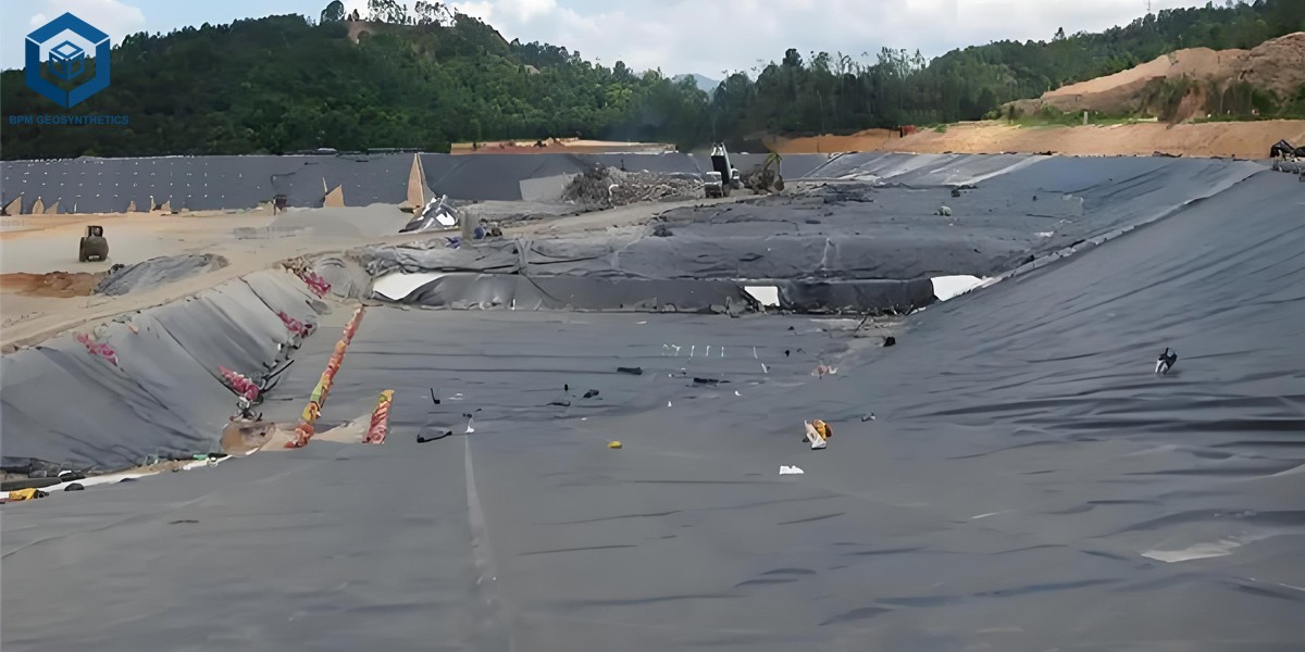 BPM 40 Mil HDPE Dam Liner for Water Containment BPM 40 Mil HDPE Dam Liner for Water Containment