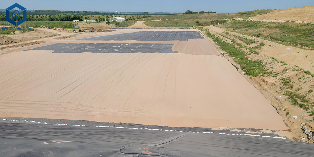 Revêtements de barrage en PEHD pour bassins de stockage d'eau Revêtements de barrage en PEHD pour bassins de stockage d'eau