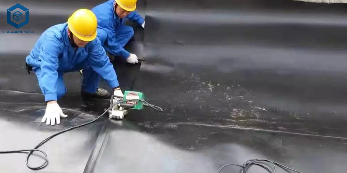 Installer un revêtement en plastique Weld Dam Installer un revêtement en plastique Weld Dam