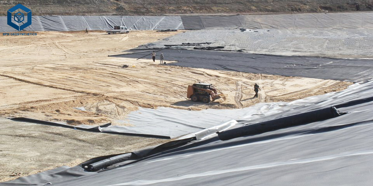 PE-Geomembran-Liner für Bergbau-Haufenlaugungspads PE-Geomembran-Liner für Bergbau-Haufenlaugungspads