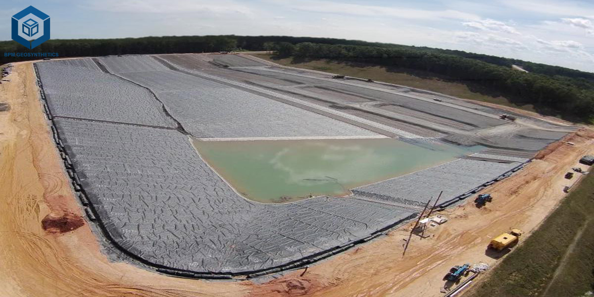 Revêtement géomembrane lisse pour systèmes d'irrigation Revêtement géomembrane lisse pour systèmes d'irrigation