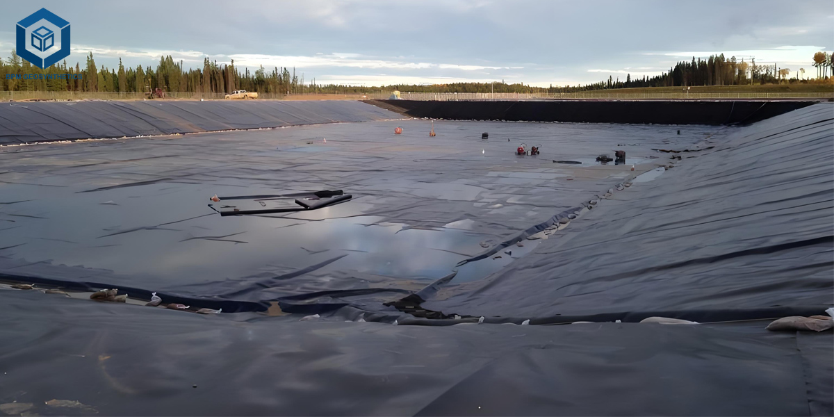 Revêtement géomembrane en PEBD pour réservoirs d'eau Revêtement géomembrane en PEBD pour réservoirs d'eau