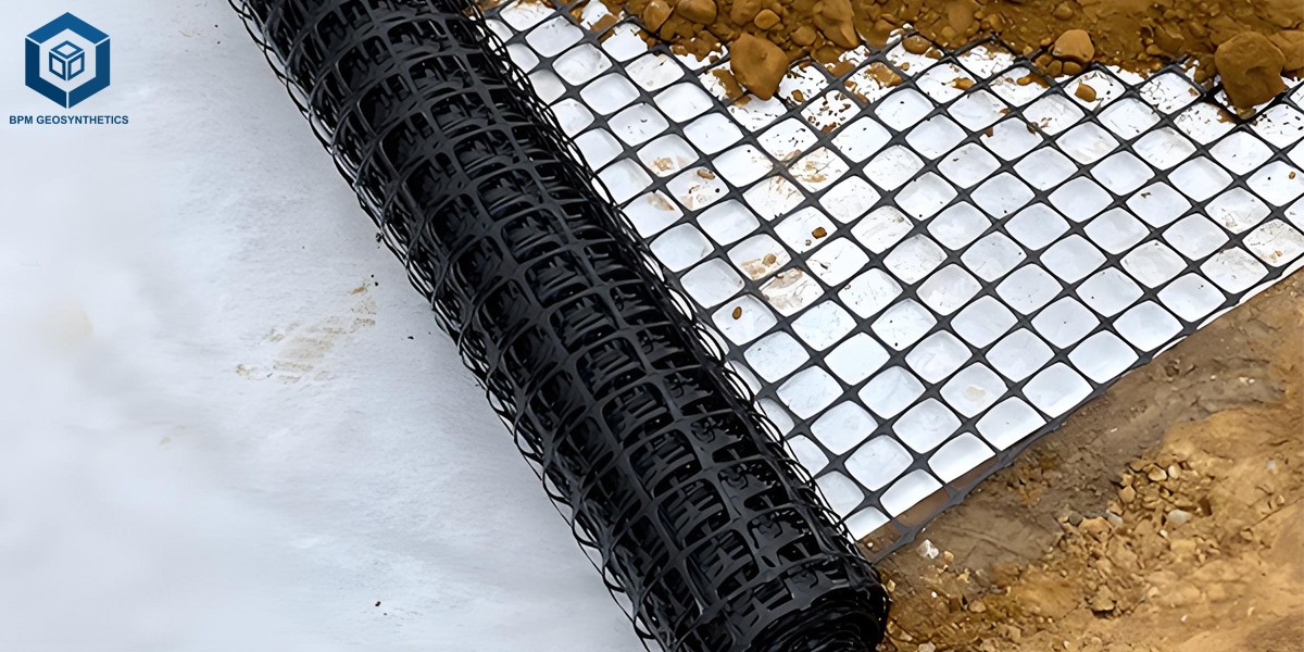 Maille géogrille pour murs de soutènement Maille géogrille pour murs de soutènement