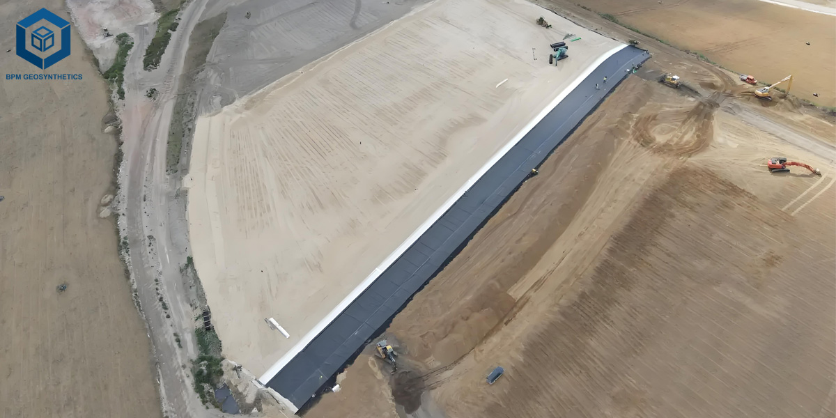 Rivestimenti per stagni in geomembrana su misura per un'installazione efficiente Rivestimenti per stagni in geomembrana su misura per un'installazione efficiente