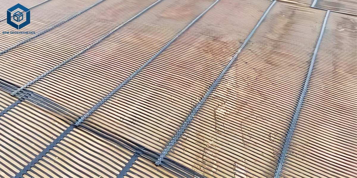 Geogriglie in plastica uniassiali per sistemi di contenimento del terreno Geogriglie in plastica uniassiali per sistemi di contenimento del terreno