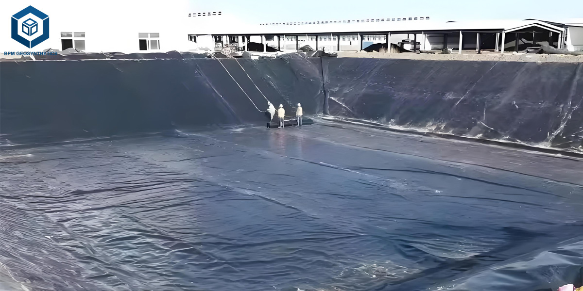 HDPE Geomembrane Landfill Liner for Hazardous Waste Disposal