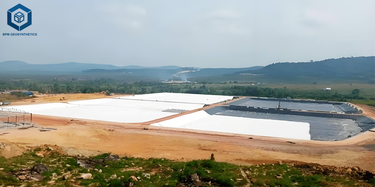 Geo Drainage Fabric for Landfill Leachate Collection