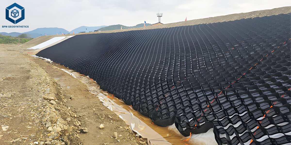 Geocell for Slope Reinforcement in Landfill Projects Geocell for Slope Reinforcement in Landfill Projects