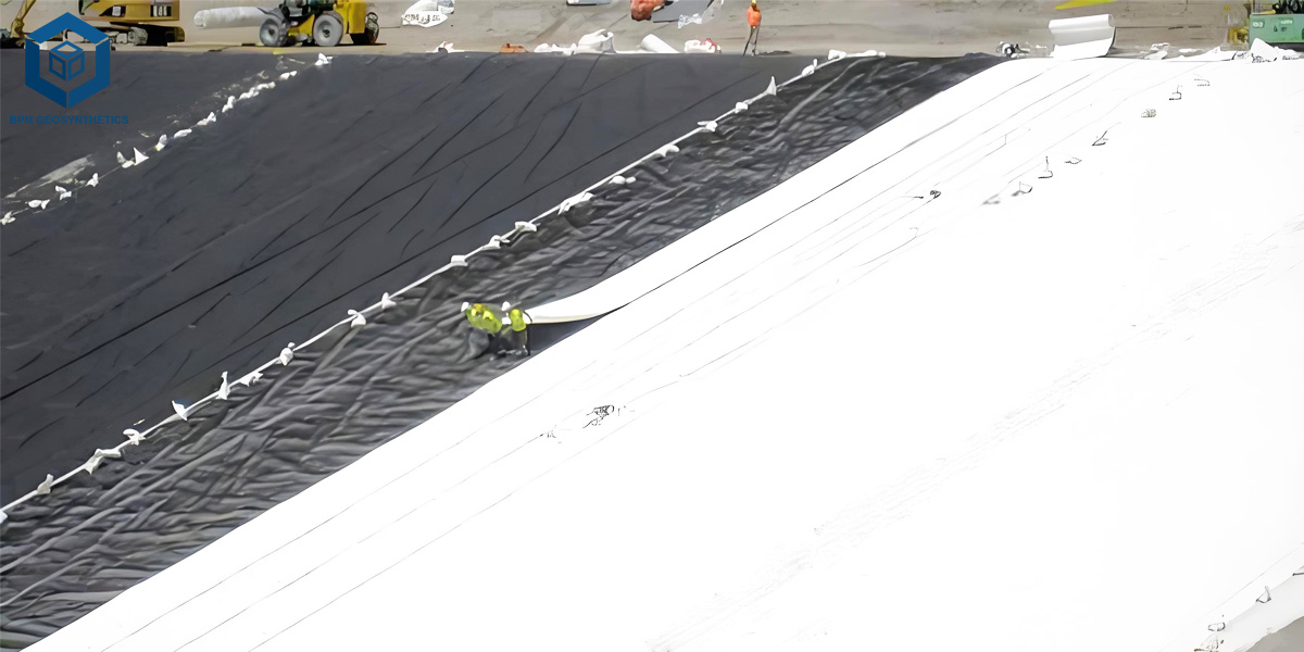 HDPE Composite Geomembrane for Tailings Dams