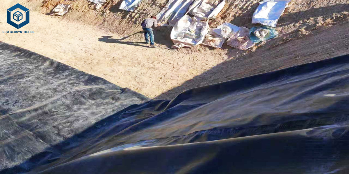 1mm HDPE Liner for Mining Tailings 1mm HDPE Liner for Mining Tailings