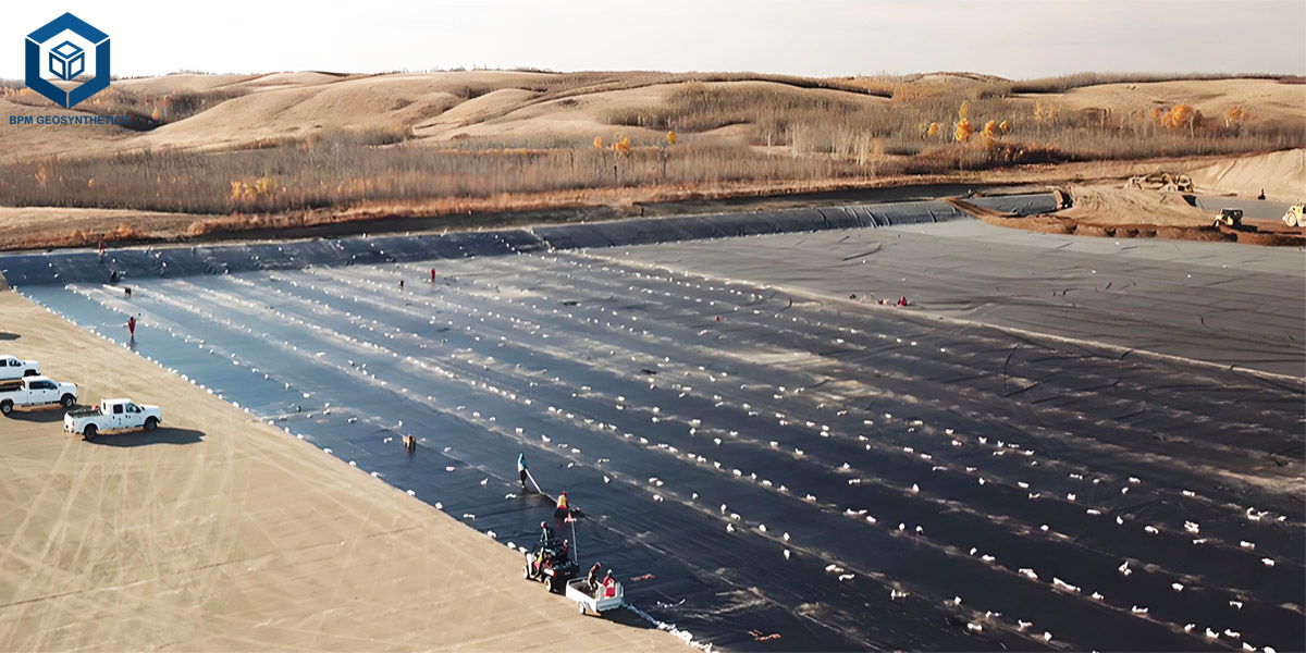 HDPE Geomembrane 1mm for Canal Lining HDPE Geomembrane 1mm for Canal Lining