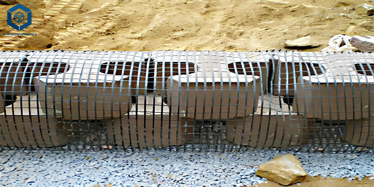 Biaxial Geogrid Material for Pavement Reinforcement Biaxial Geogrid Material for Pavement Reinforcement