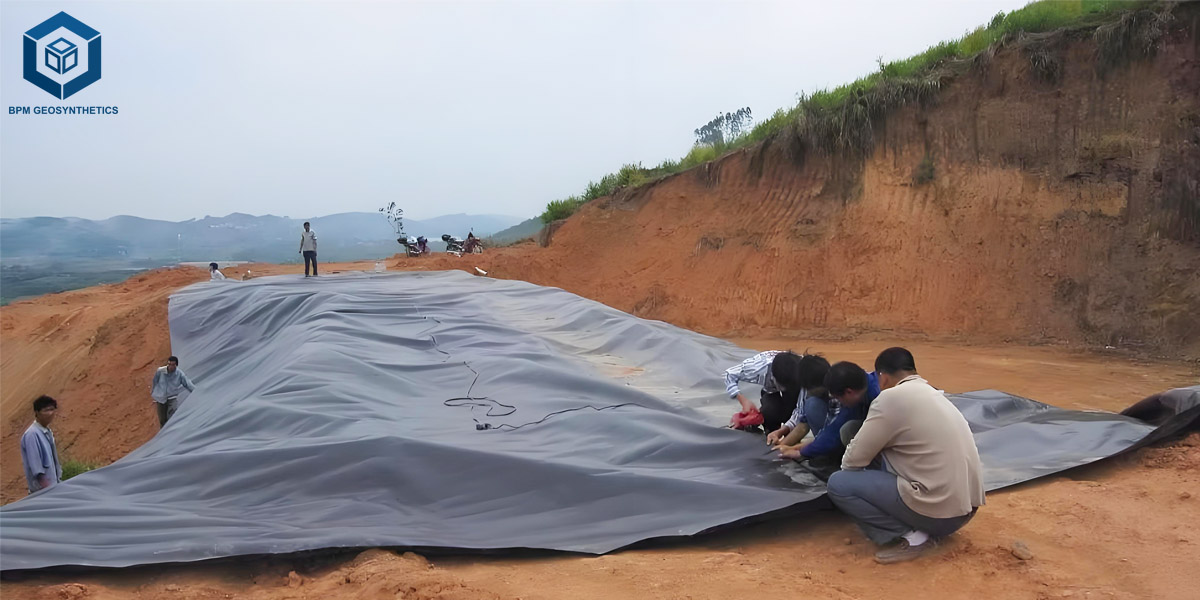 Geomembrana HDPE for Industrial Waste Storage Geomembrana HDPE for Industrial Waste Storage
