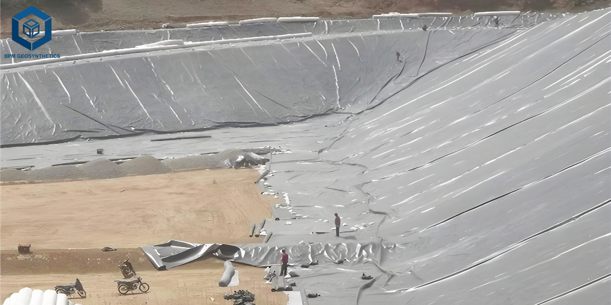 Geomembrana HDPE for Mining Tailings Containment Geomembrana HDPE for Mining Tailings Containment