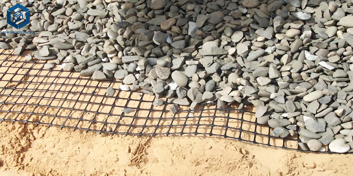 HDPE Geogrid Mesh Retaining Wall HDPE Geogrid Mesh Retaining Wall