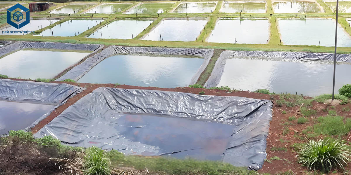 HDPE Geomembrane Liner for Aquaculture HDPE Geomembrane Liner for Aquaculture