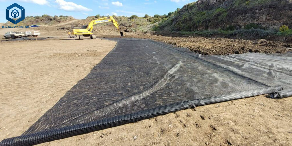 Biaxial Geogrid for Road Subgrade Stabilization