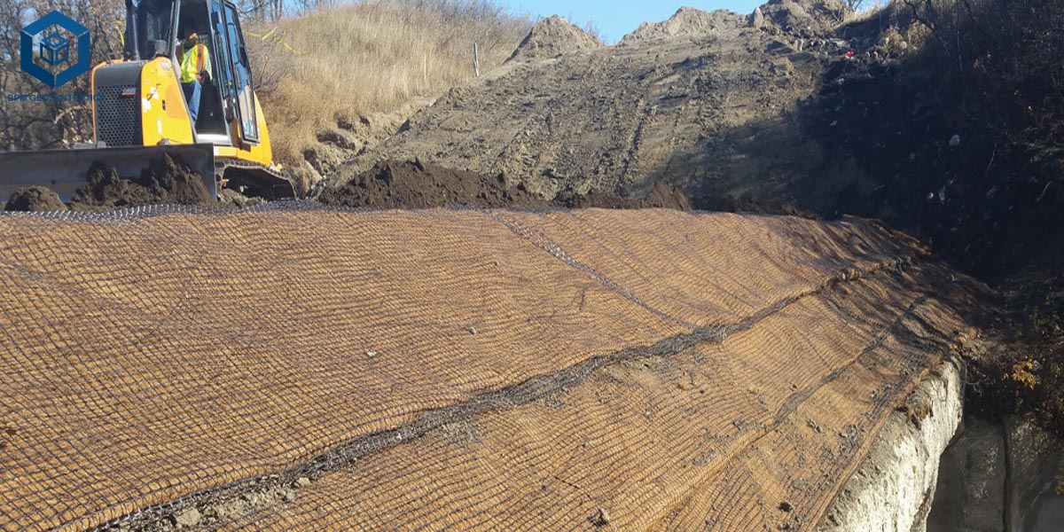 HDPE Geogrid for Road Base Reinforcement