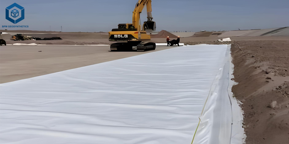 Tissus géotextiles en polypropylène pour l'aménagement paysager et les projets civils Tissus géotextiles en polypropylène pour l'aménagement paysager et les projets civils