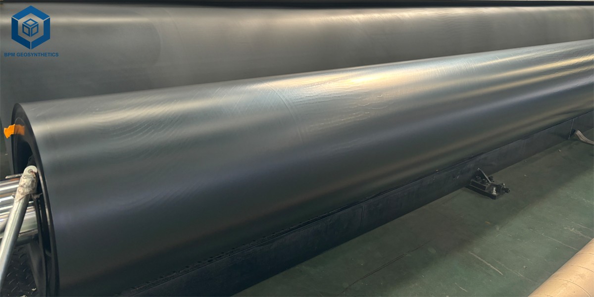 Géomembrane géosynthétique BPM HDPE 30 mils Géomembrane géosynthétique BPM HDPE 30 mils