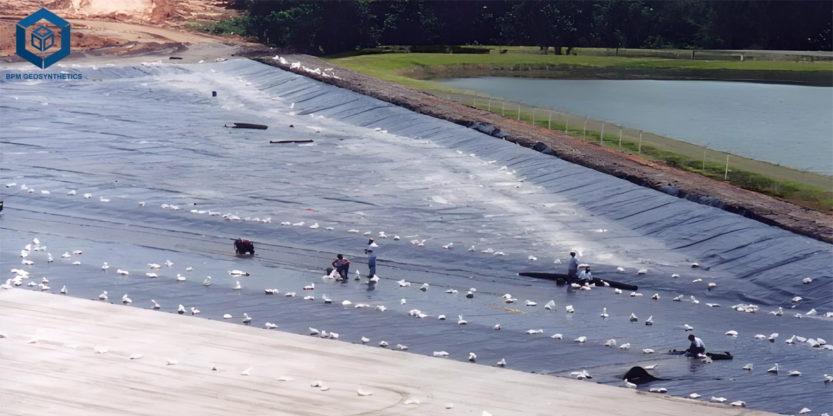 1.0mm HDPE Geomembrane for Landfill Protection 1.0mm HDPE Geomembrane for Landfill Protection