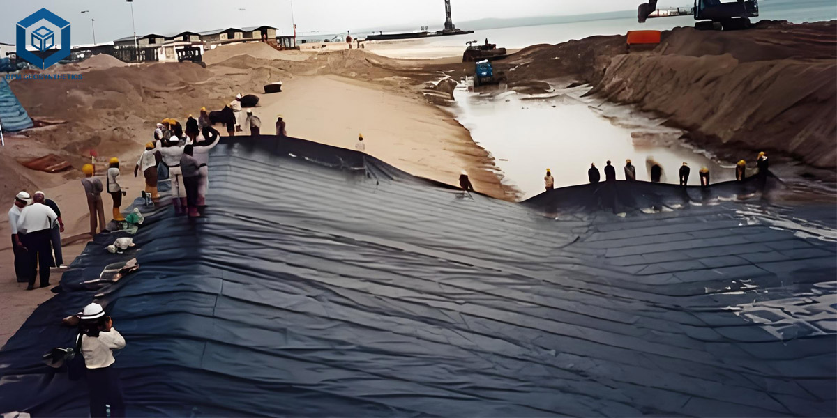 Geomembran PVC Tahan Air untuk Pertambangan dan Penggunaan Industri Geomembran PVC Tahan Air untuk Pertambangan dan Penggunaan Industri