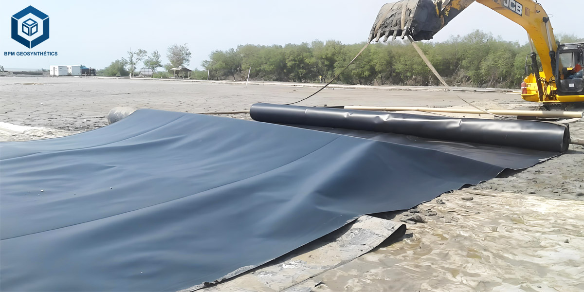 Geomembran PVC untuk Daya Tahan Ekstra Geomembran PVC untuk Daya Tahan Ekstra