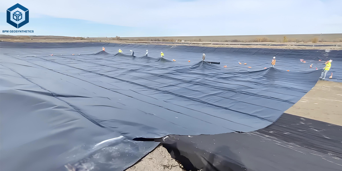 Geomembran PVC untuk Kolam Geomembran PVC untuk Kolam