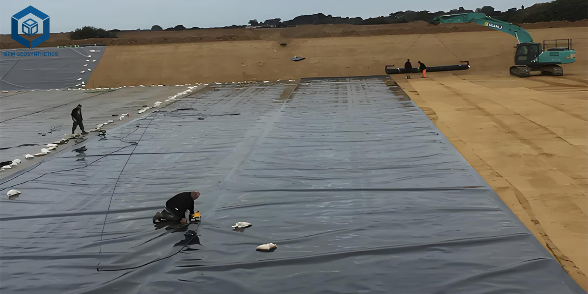 30 Mils Geomembrana Waterproofing Liner for Mining 30 Mils Geomembrana Waterproofing Liner for Mining