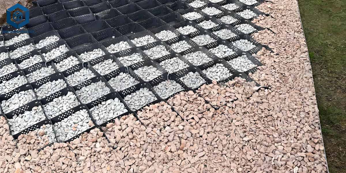 Geocell Berlubang untuk Perlindungan Lereng dan Tanggul Geocell Berlubang untuk Perlindungan Lereng dan Tanggul