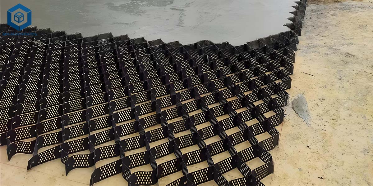Geocell HDPE untuk Konstruksi Tempat Parkir Geocell HDPE untuk Konstruksi Tempat Parkir
