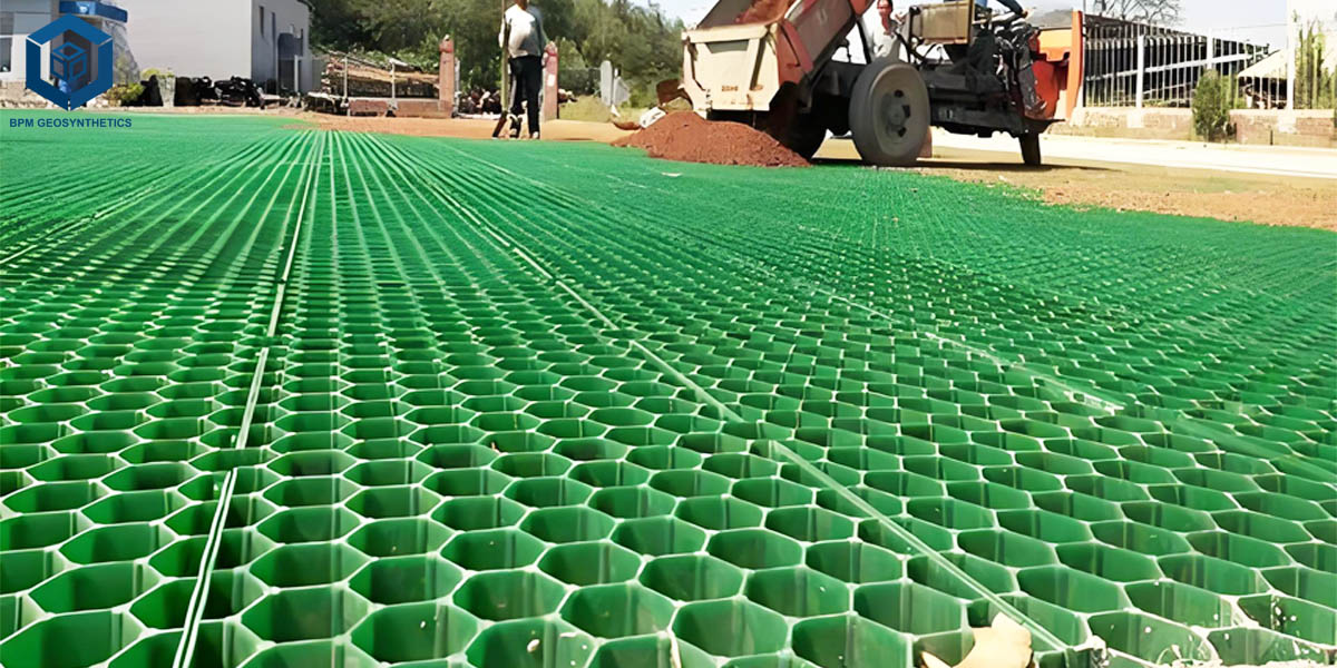 Сетка для стабилизации грунта на жилых и коммерческих территориях Сетка для стабилизации грунта на жилых и коммерческих территориях