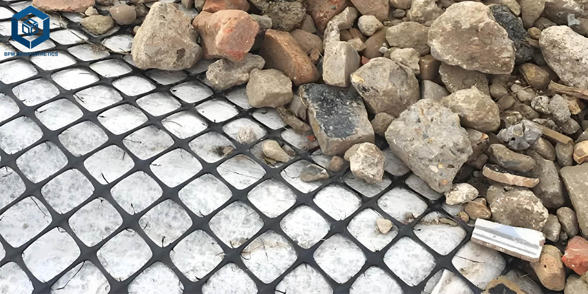 Geogrid Retaining Wall for Soil Stabilization Geogrid Retaining Wall for Soil Stabilization