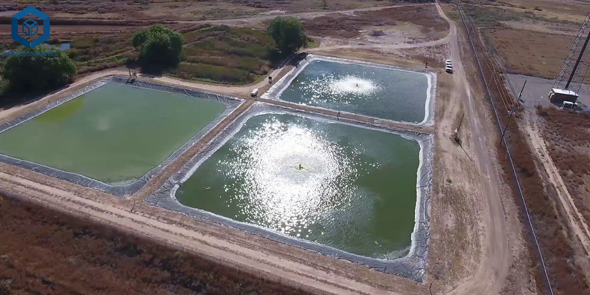 Geomembran 1500 Mikron untuk Penahanan Air Kanal dan Irigasi