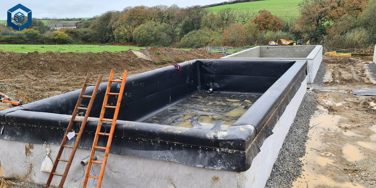 HDPE Geomembrane Pond Liner for Koi Ponds HDPE Geomembrane Pond Liner for Koi Ponds