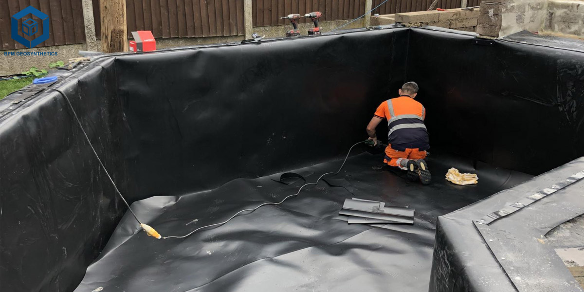 Geomembrane Pond Liner for Backyard Ponds Geomembrane Pond Liner for Backyard Ponds