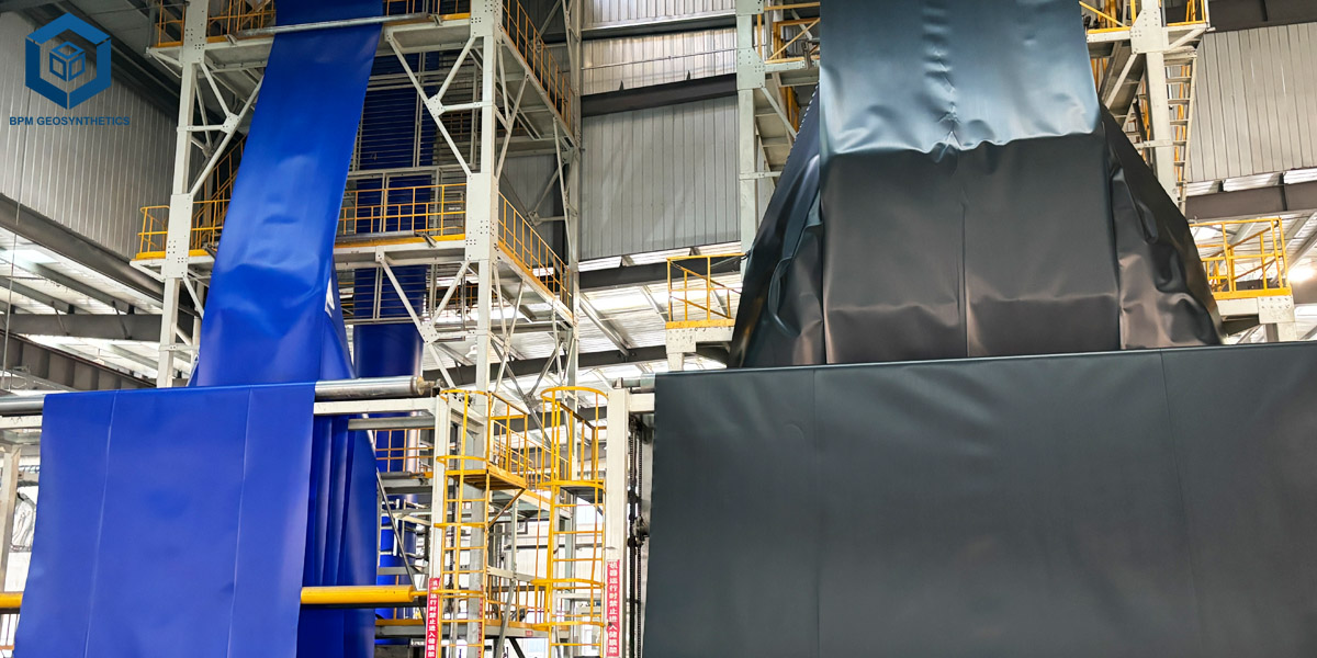 Feuille de géomembrane BPM Geosynthetics Feuille de géomembrane BPM Geosynthetics