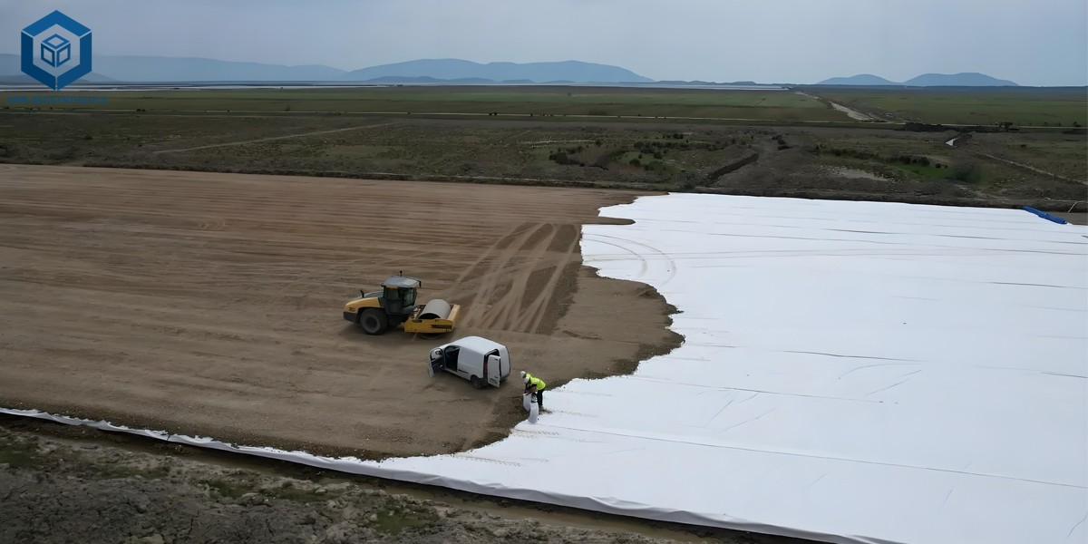 Tecido geotêxtil para pavimento de cascalho