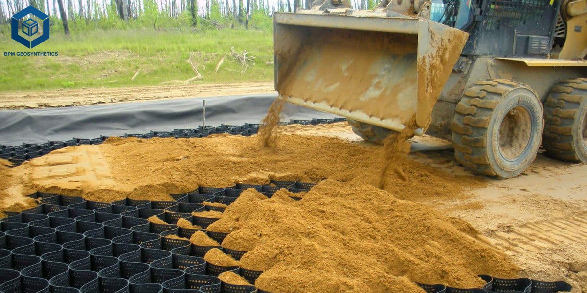 Geocell HDPE for Soil Stabilization