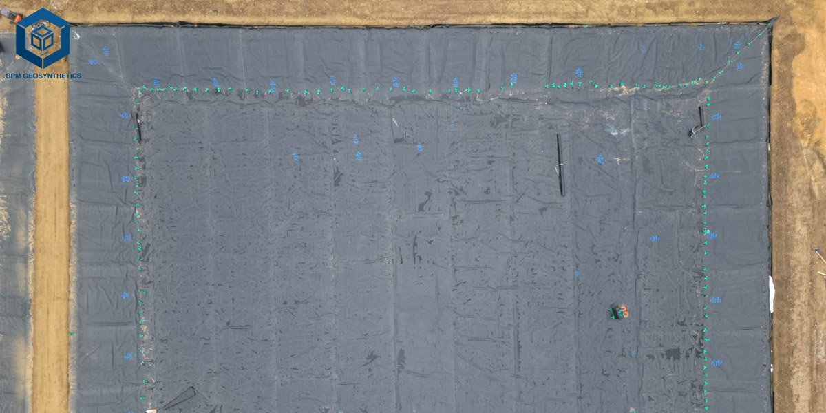Geomembrana trong HDPE cho xây dựng đập
