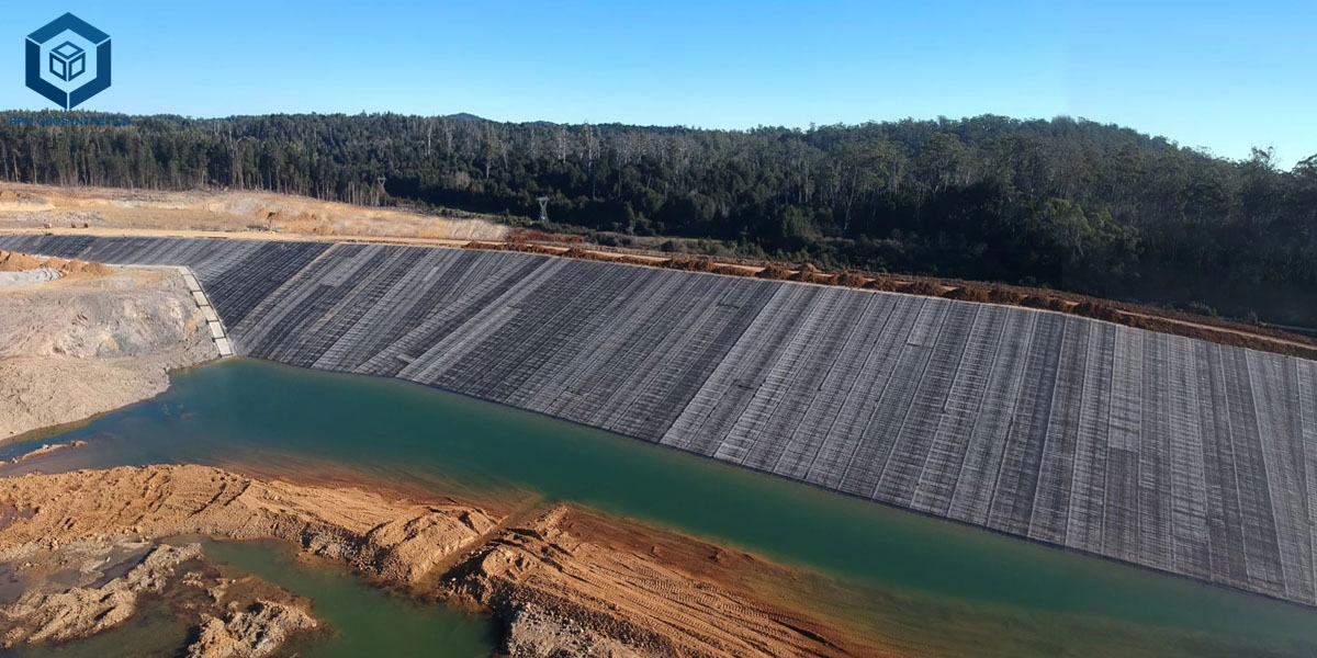 Polyethylene Geomembrane for Reservoir