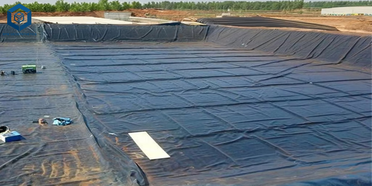 Geomembrana 40 Mils for Industrial Wastewater Treatment Ponds