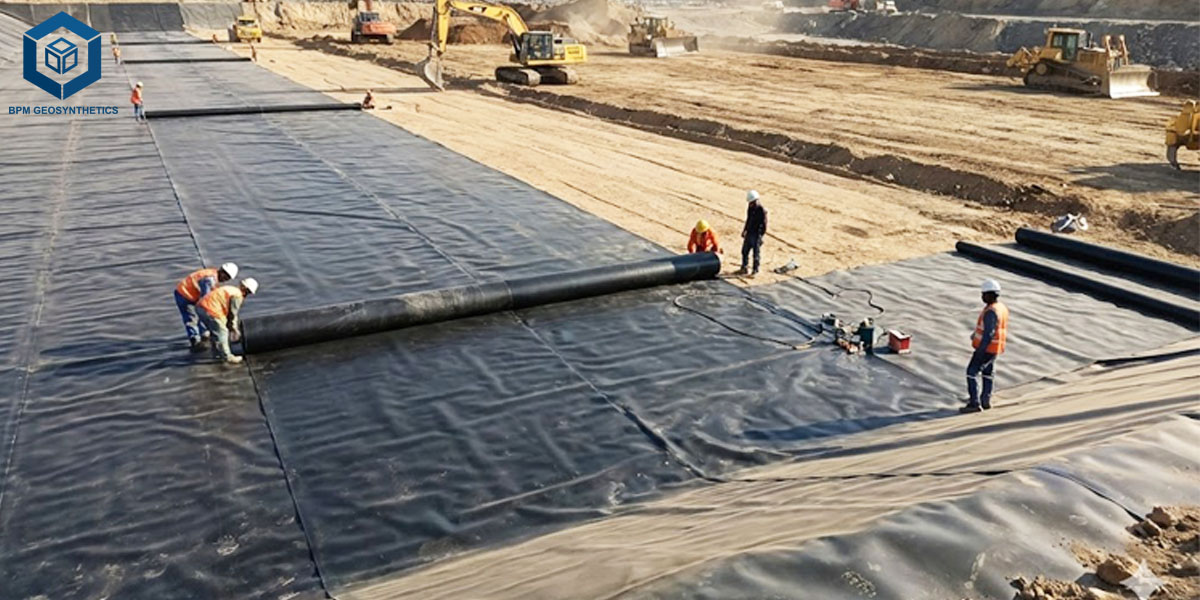 Geomembrane Sheet for Landfill Liner Systems