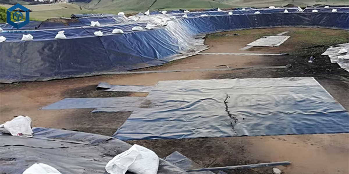 غشاء جيولوجي من البولي إيثيلين عالي الكثافة لاحتواء مخلفات التعدين غشاء جيولوجي من البولي إيثيلين عالي الكثافة لاحتواء مخلفات التعدين