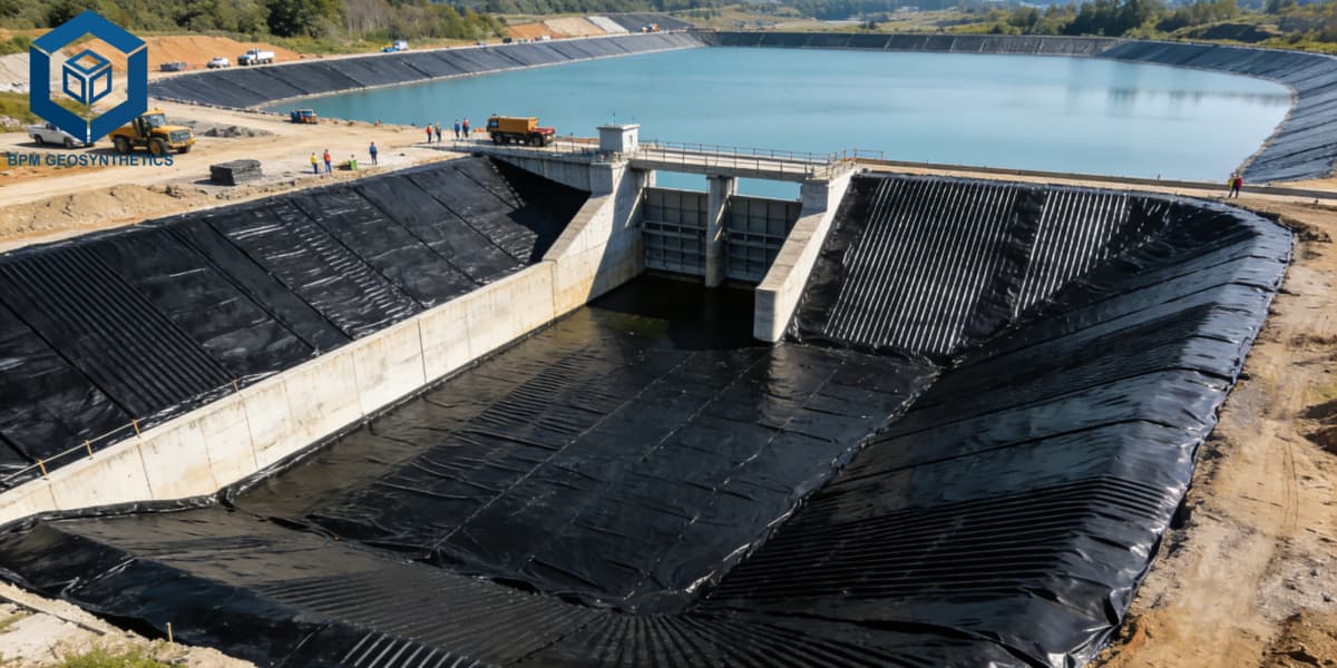 Geomembrana 60 Mils HDPE Liner for Landfill Containment Geomembrana 60 Mils HDPE Liner for Landfill Containment