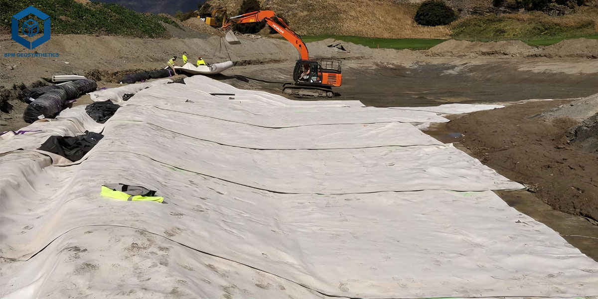 Rivestimento in argilla geosintetica per il contenimento delle discariche Rivestimento in argilla geosintetica per il contenimento delle discariche