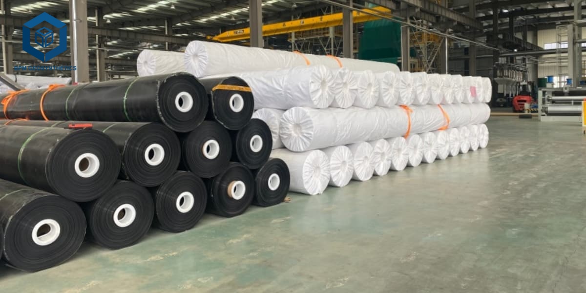 แผ่นกันซึม BPM Geosynthetics หนา 300 ไมครอน