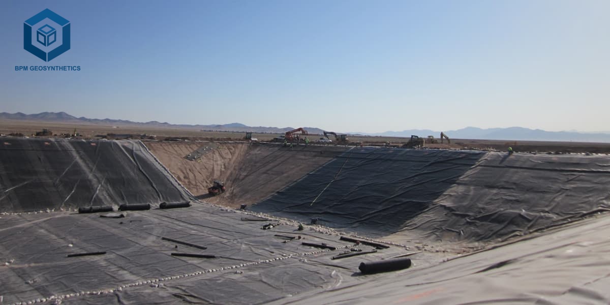 HDPE Textured Geomembrane for Tailings Ponds