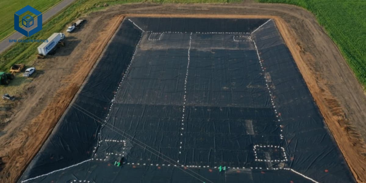 غشاء عازل للماء من البولي إيثيلين عالي الكثافة لمدافن النفايات