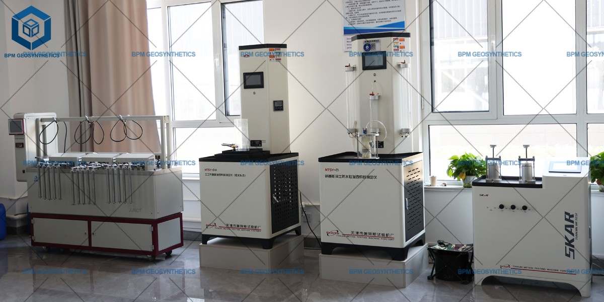 BPM Geosynthetics Geosynthetic Clay Liner GCL Laboratory